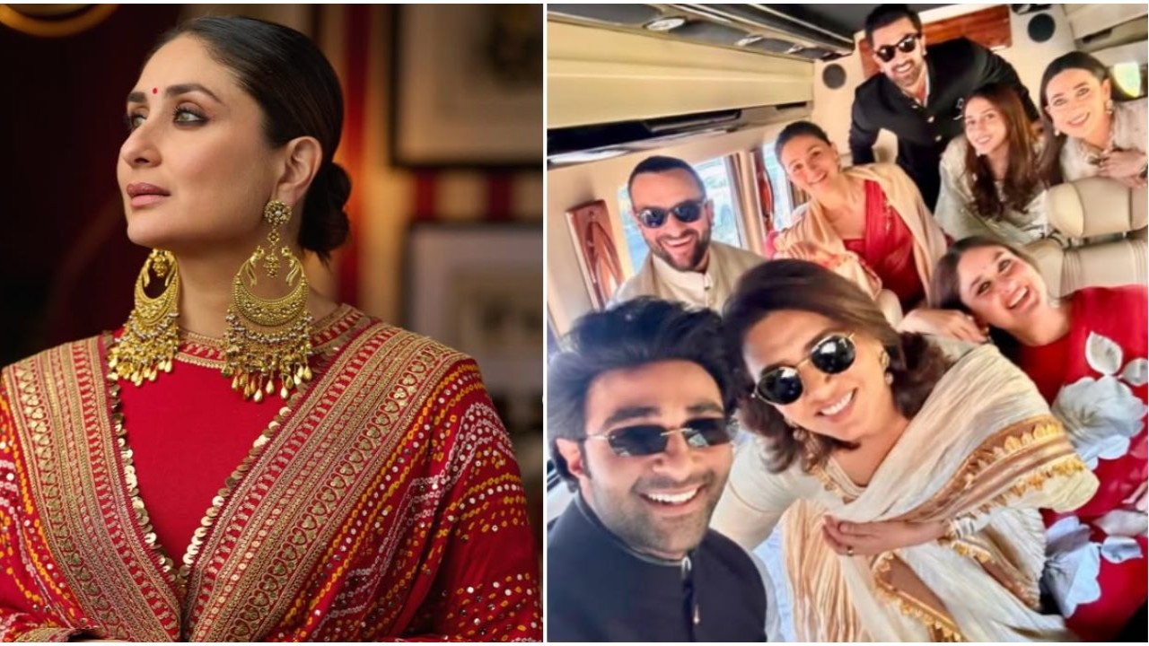 Kareena Kapoor’s expression is us all when our family is doing the most touristy thing during a trip; see Neetu Kapoor’s latest Delhi selfie