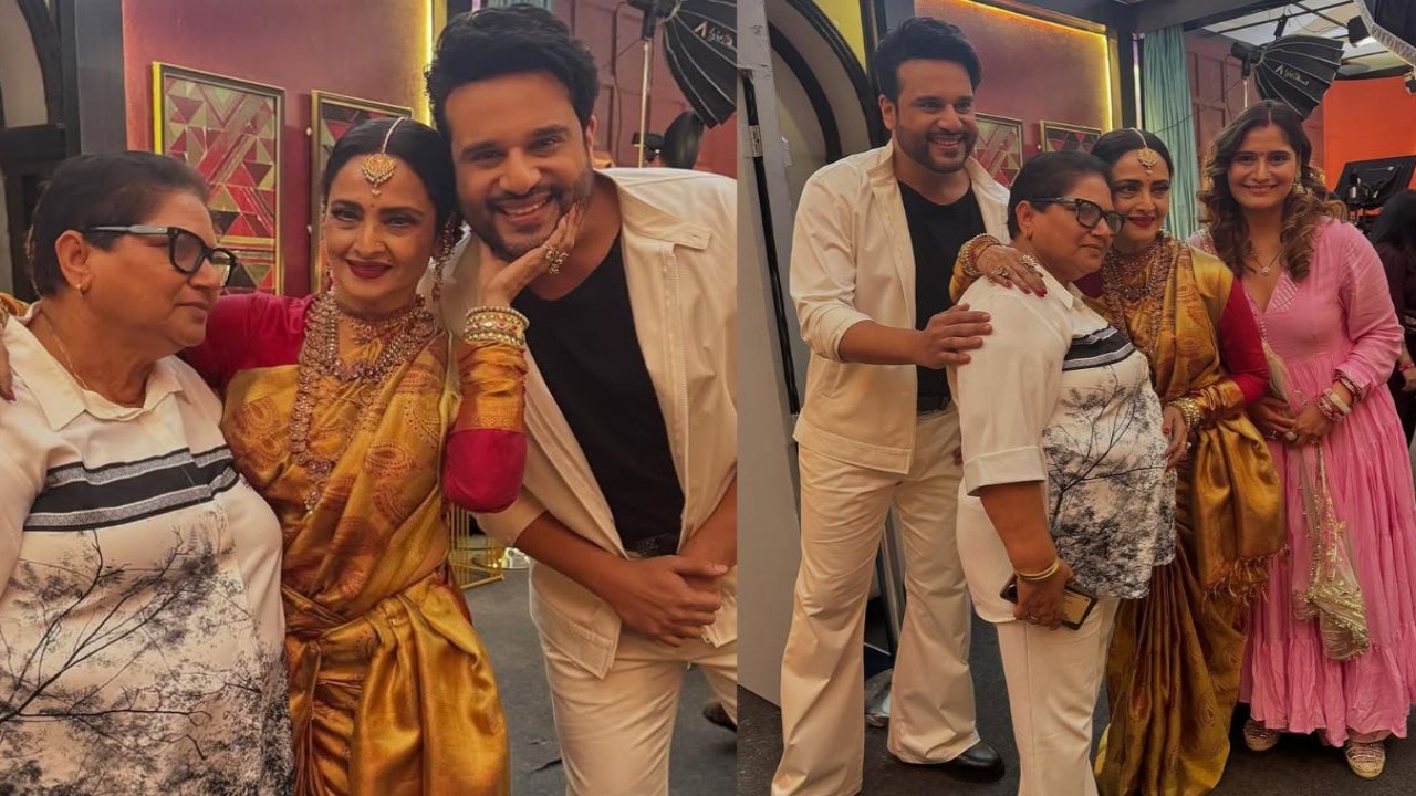 Krushna Abhishek, Arti Singh, Rekha