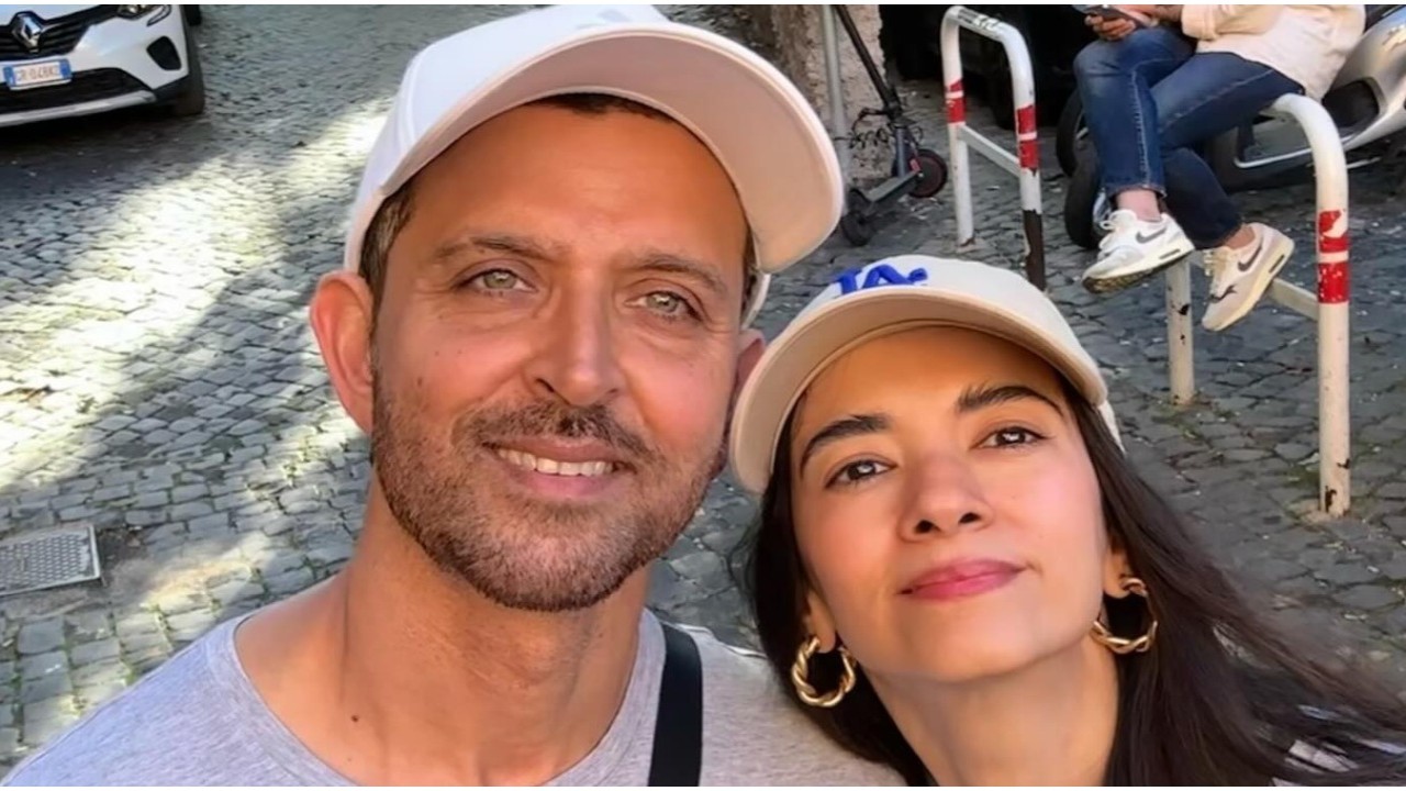 Hrithik Roshan giving shoutout to his girlfriend Saba Azad for her latest singing gig screams couple goals