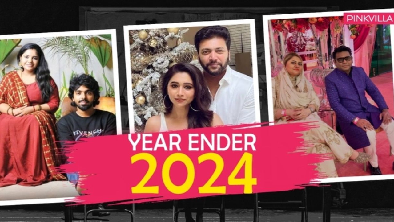 Year Ender 2024: South couples announced divorce; Jayam Ravi-Aarti, AR Rahman-Saira, more