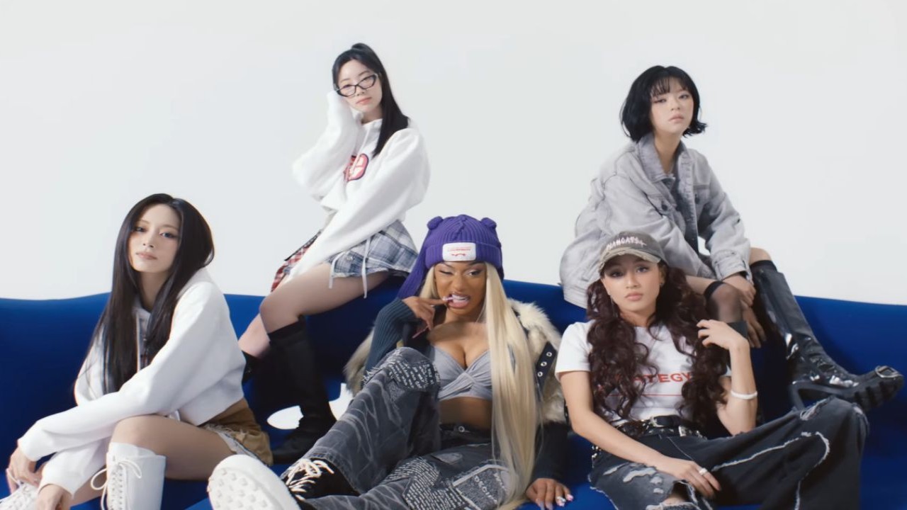 TWICE and Megan Thee Stallion slay the game in Strategy music video from 14th mini-album; Watch