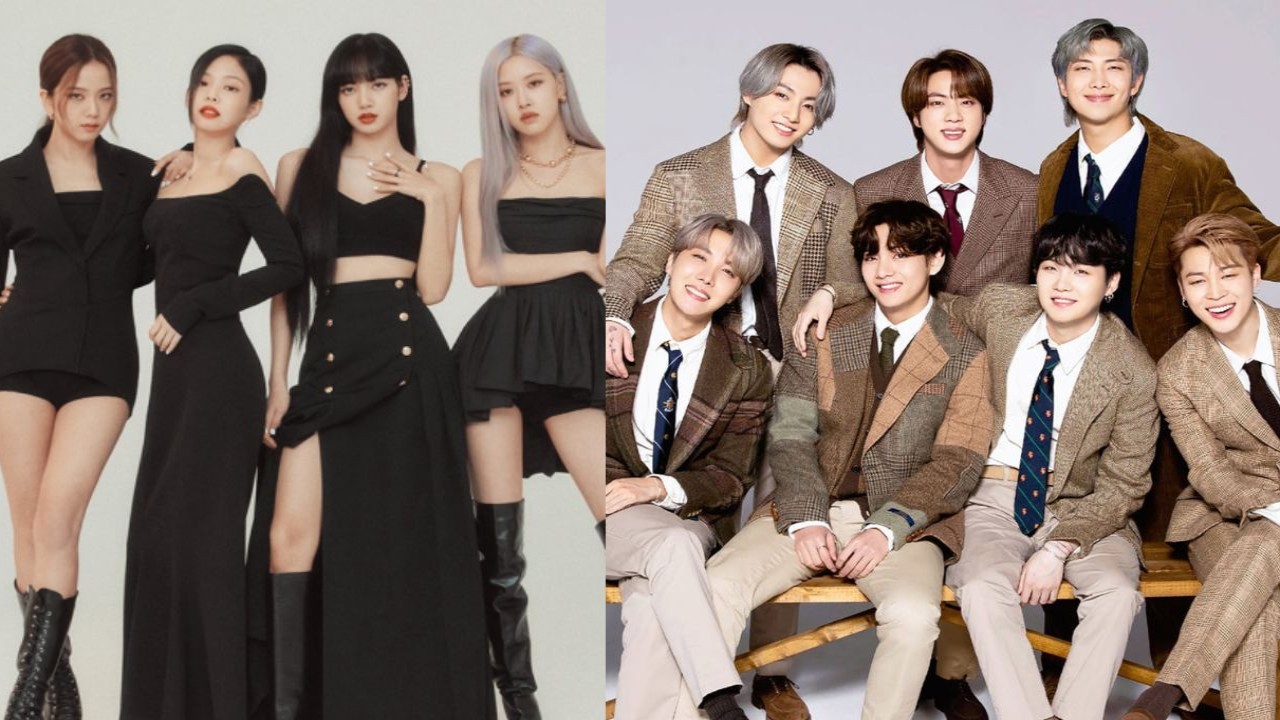 BLACKPINK, BTS: images from YG Ent, BIGHIT MUSIC