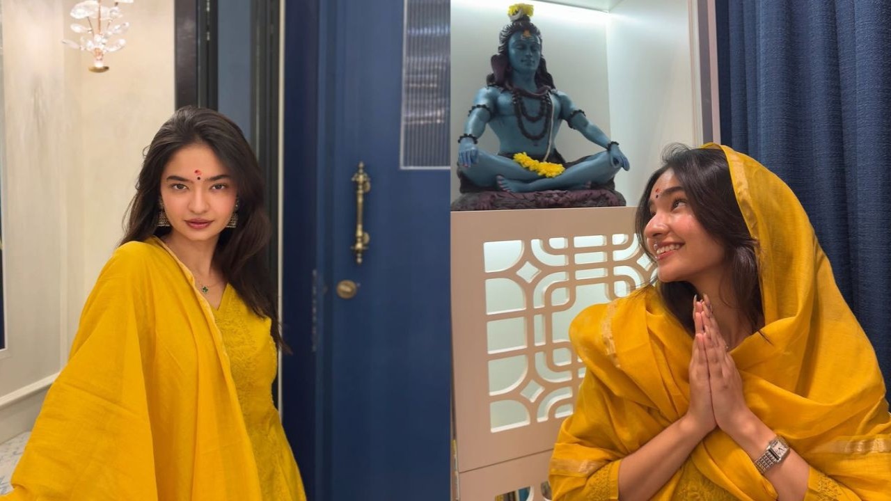 Baal Veer actor Anushka Sen marks fresh beginnings as she moves into her new abode with family: SEE PICS