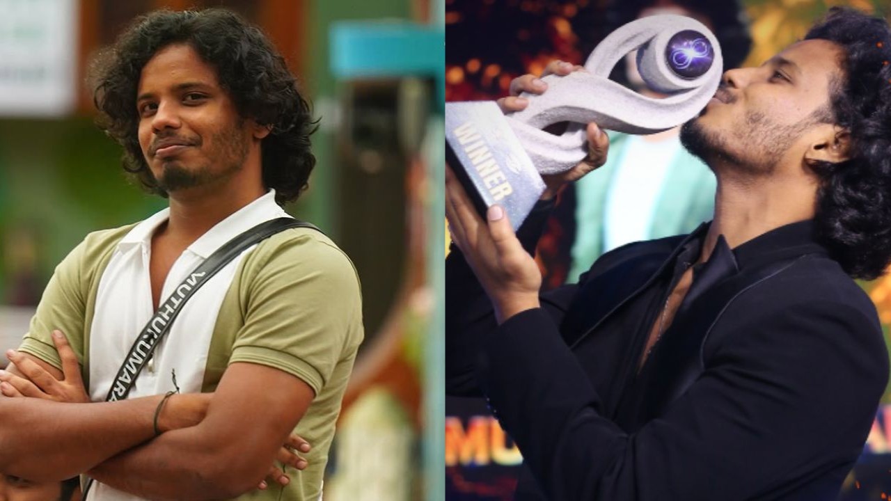 BB Tamil 8: Winner Naan Muthukumaran thanks fans for his victory; Watch