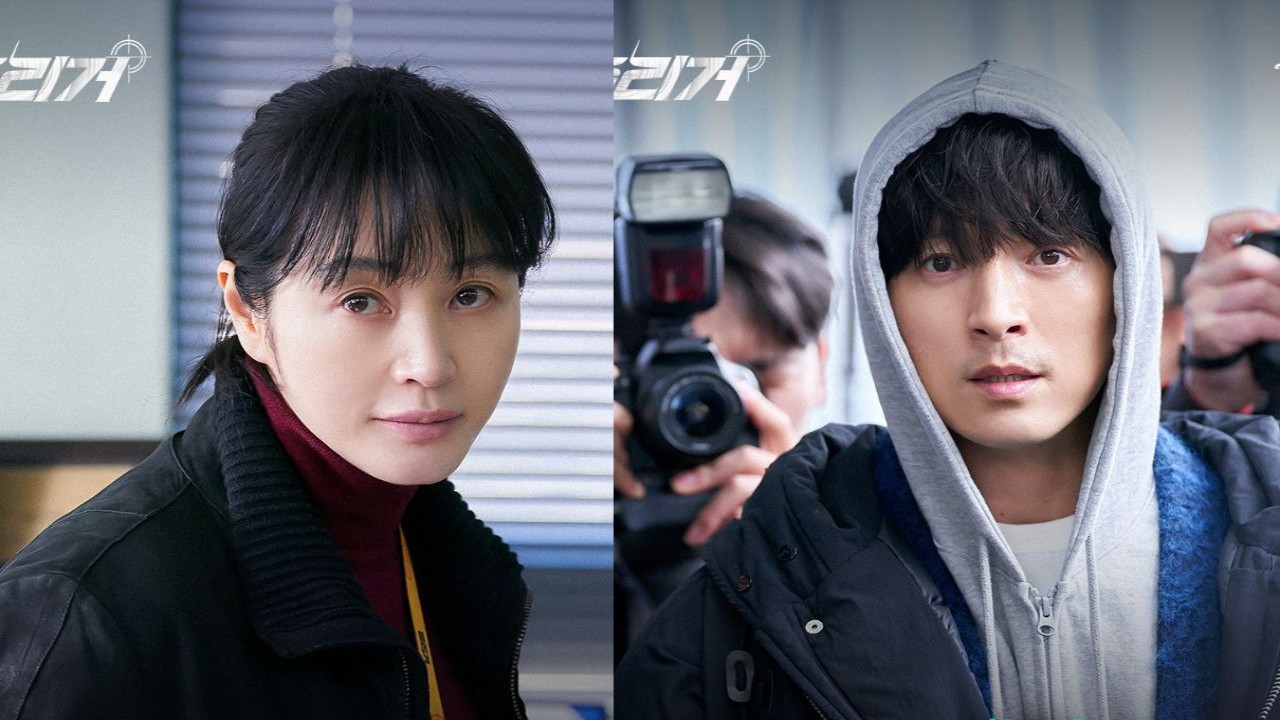 Stills of Kim Hye Soo (left) and Jung Sung Il from Unmasked: courtesy of Disney Plus Korea