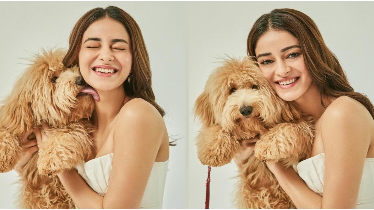 Ananya Panday’s love for her pet dog Riot knows no bounds and THIS beautiful gesture of actress is proof: WATCH