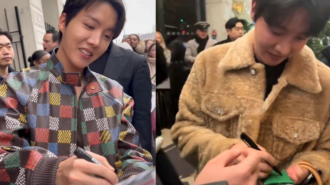 J-Hope at Paris: courtesy of X fan accounts