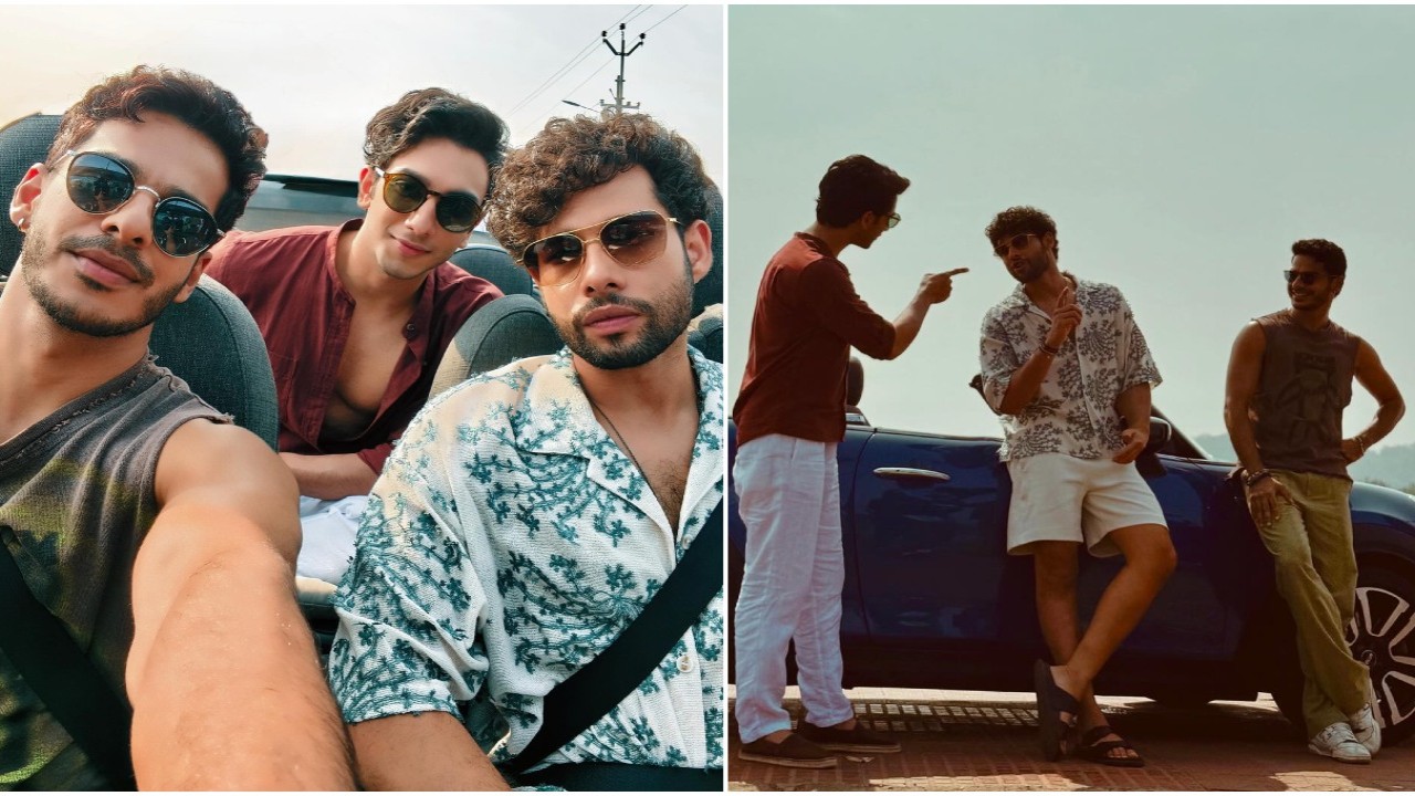 'Thee Buoyyys' Vedang Raina, Ishaan Khatter, and Siddhant Chaturvedi give major ZNMD vibes on Goa trip; see PICS