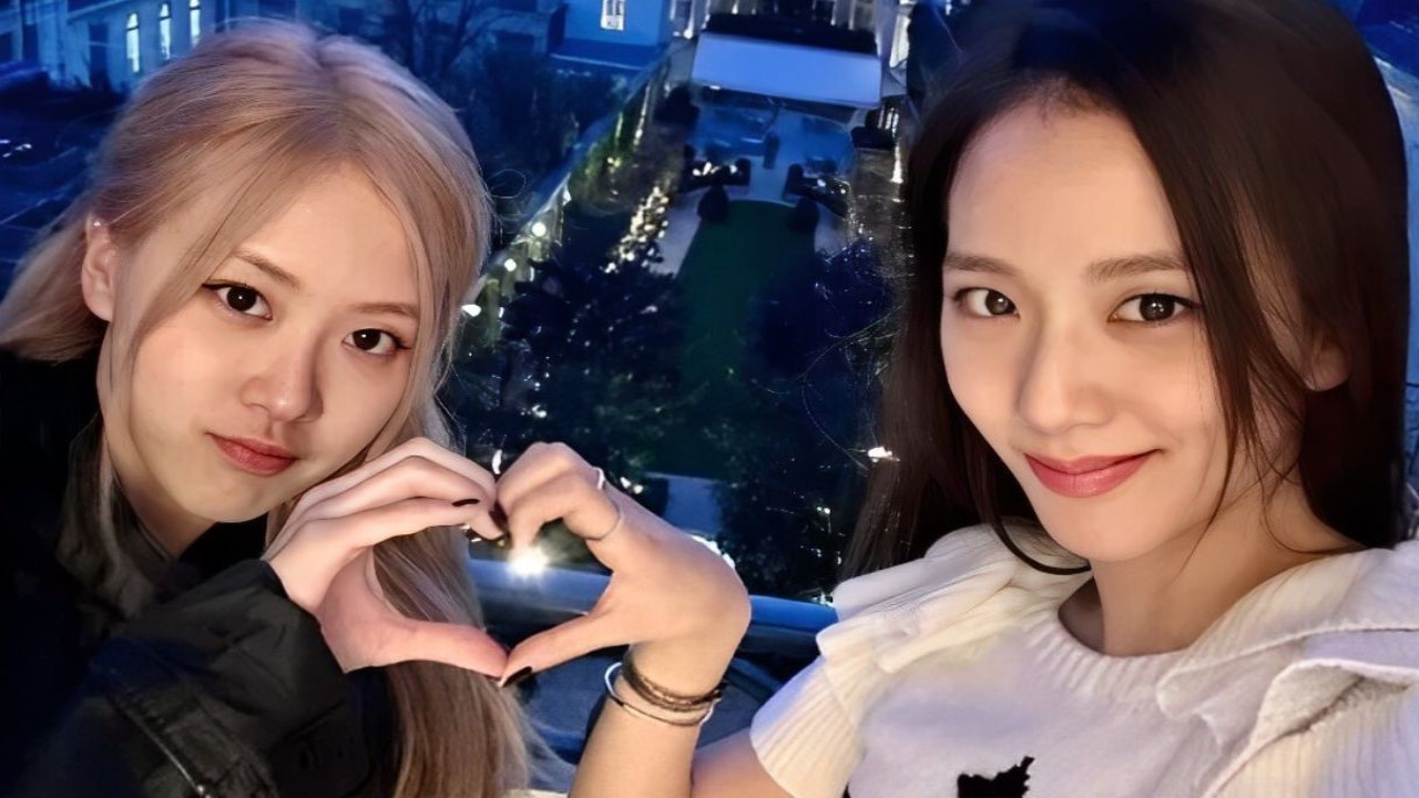 BLACKPINK's Rosé and Jisoo: courtesy of Jisoo's Instagram