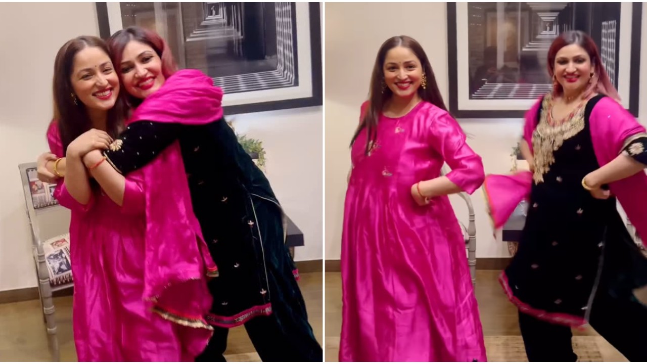 WATCH: Yami Gautam beams with absolute joy as she performs bhangra with sister Surilie; fans gush over their bond