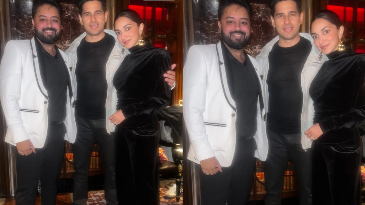 Kiara Advani steps up the fashion game in a stunning black velvet co-ord set 