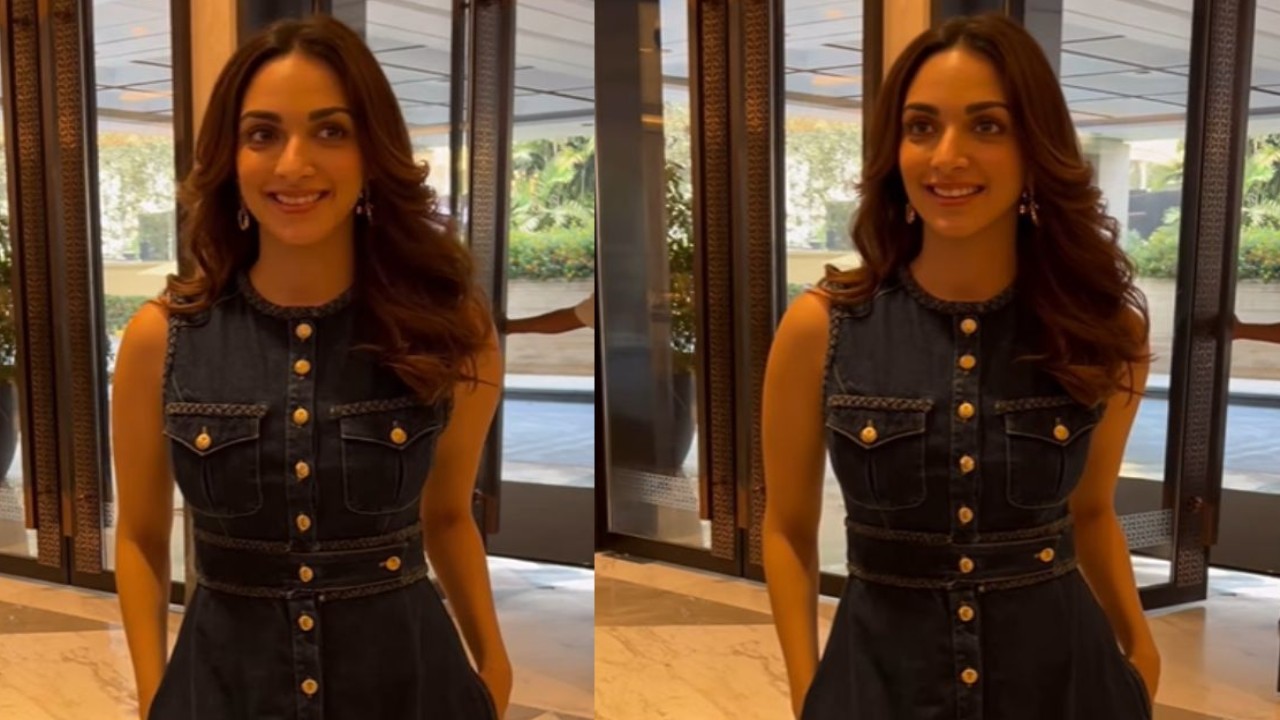 War 2 star Kiara Advani makes first appearance after being advised bed rest; netizens can't stop gushing over her