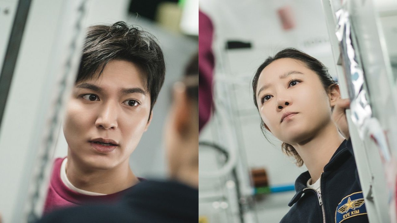 Lee Min Ho and Gong Hyo Jin: courtesy of tvN