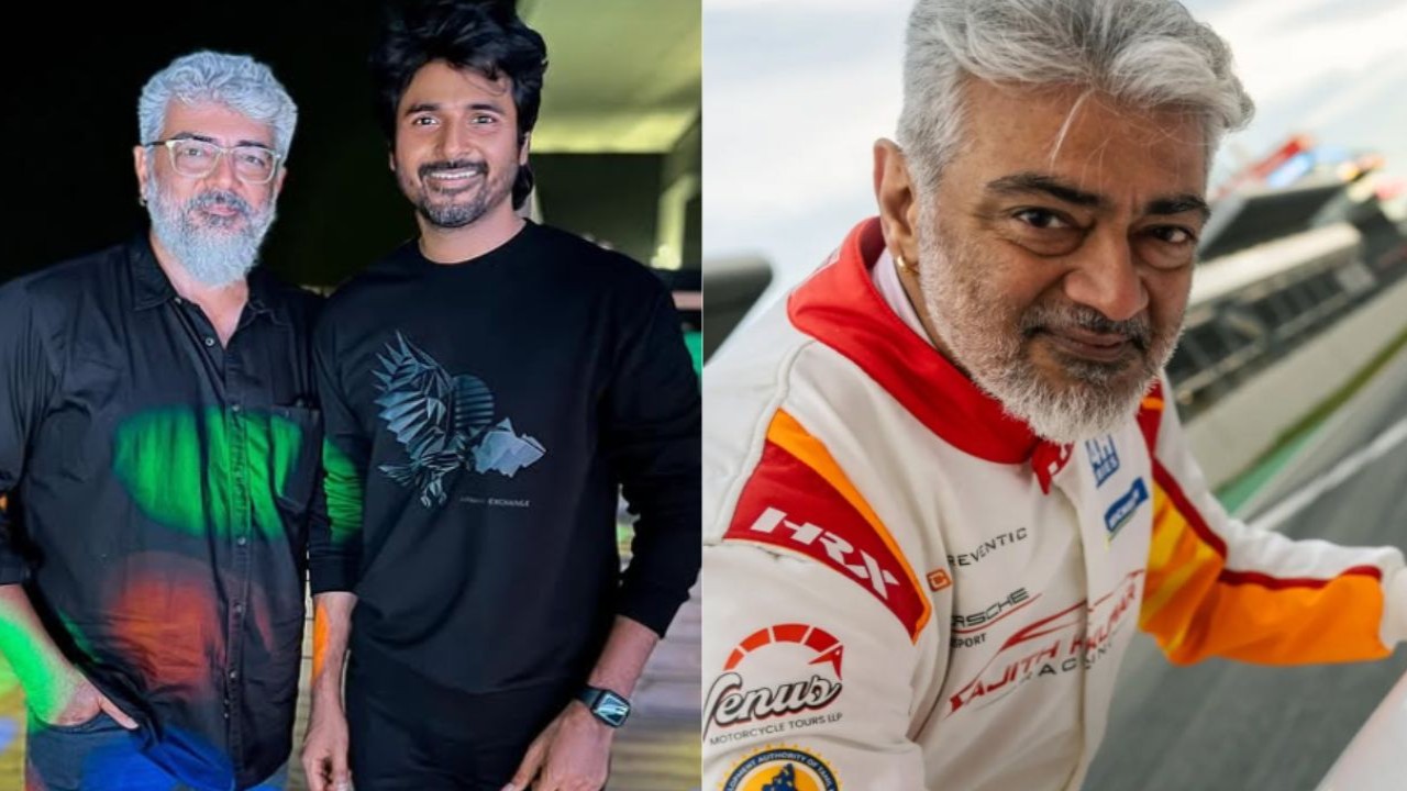 Sivakarthikeyan gives major shoutout to Ajith Kumar for his success at 24H Series in Dubai