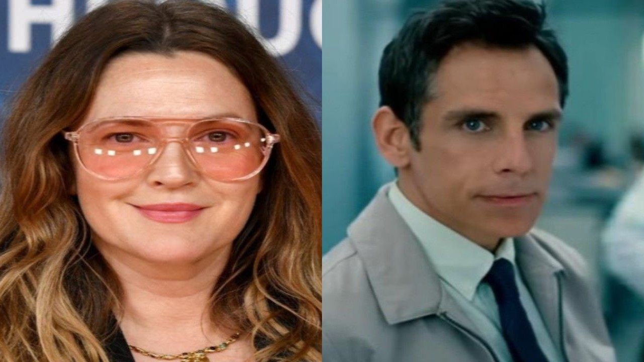 Drew Barrymore (CC: Getty Images) and Ben Stiller (CC: YouTube)