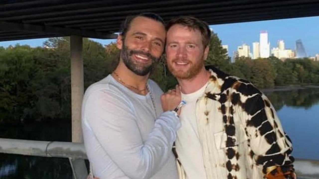 Jonathan Van Ness and Mark Peacock(CC: Instagram)