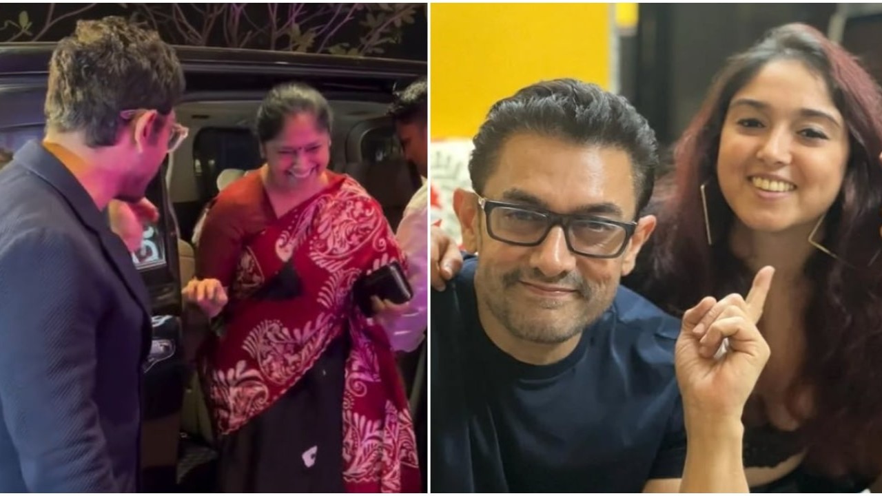 Aamir Khan wins hearts as he helps daughter Ira's MIL get out of car; WATCH