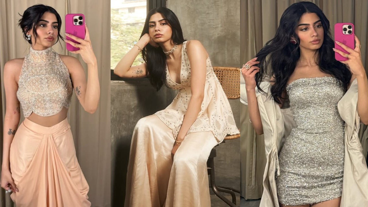 Khushi Kapoor’s Loveyapa photo dump serves sass & style, from mini dresses to ethnic glam