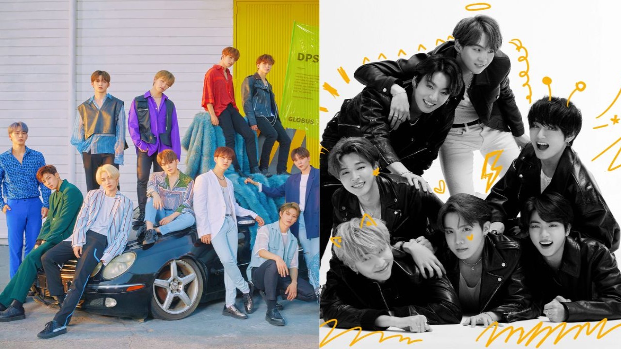 SEVENTEEN: courtesy of Pledis Entertainment, BTS: courtesy of BIGHIT Music