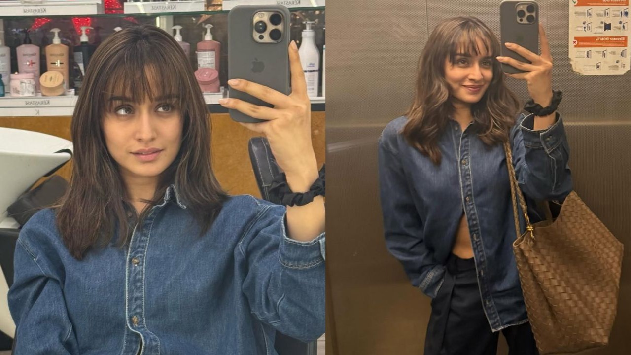 Nothing here, just Shraddha casually flaunting new haircut; fans say 'barbie does exist'