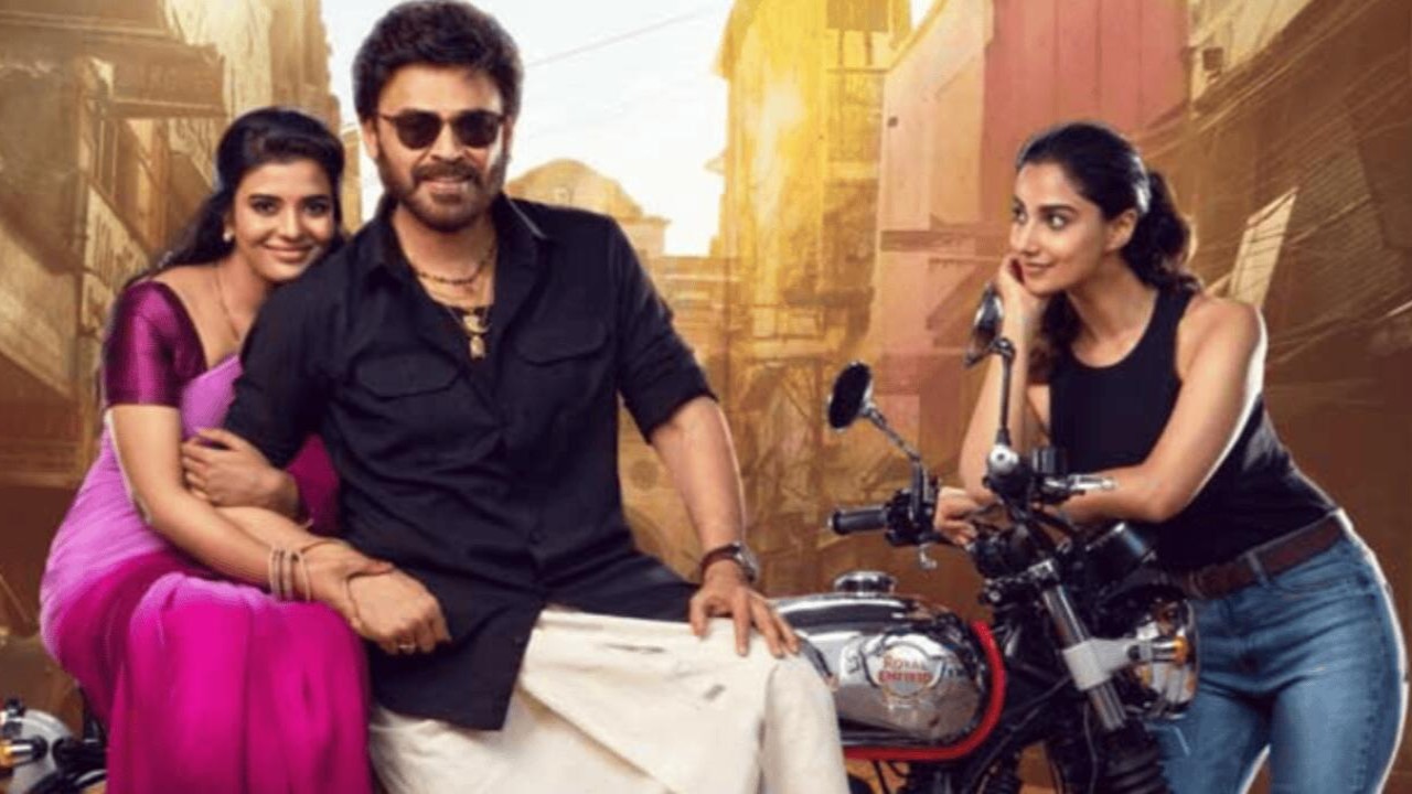 Venkatesh, Aishwarya Rajesh, Meenakshi Chaudhary