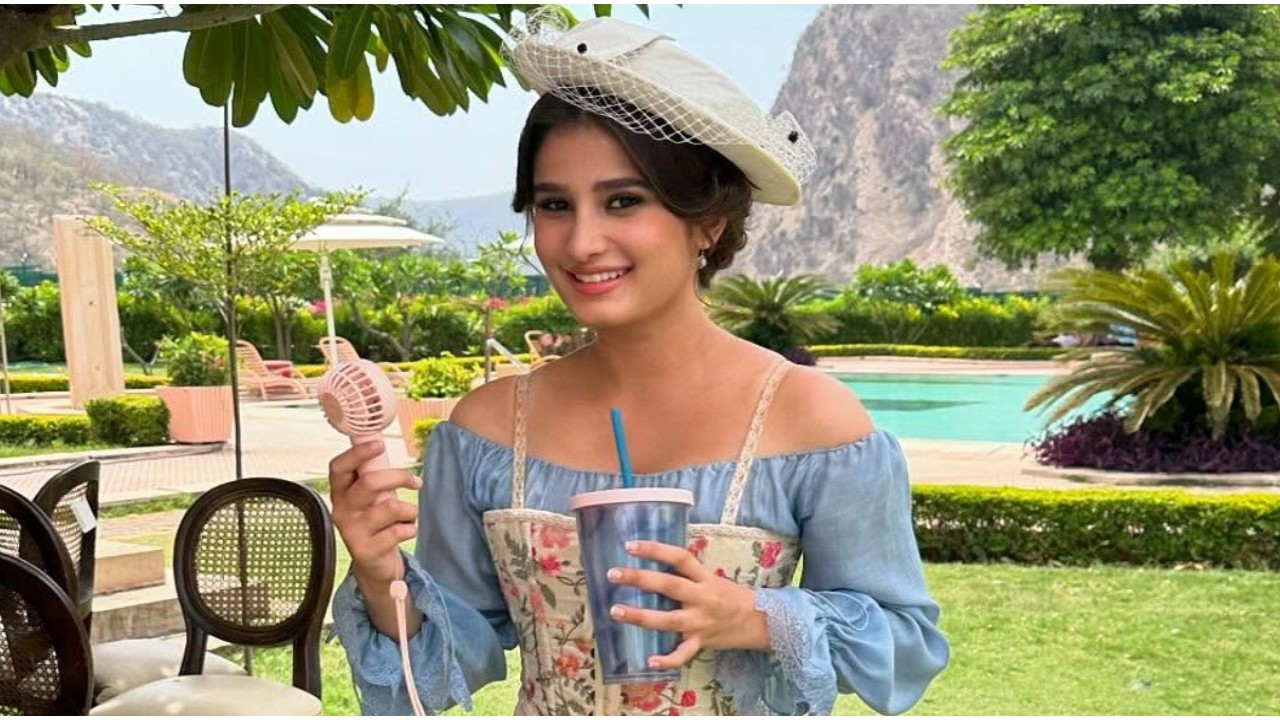 Azaad: Rasha Thadani looks nothing short of princess in BTS pics from film's 'wild ride'; promises to 'work harder' for next endeavor