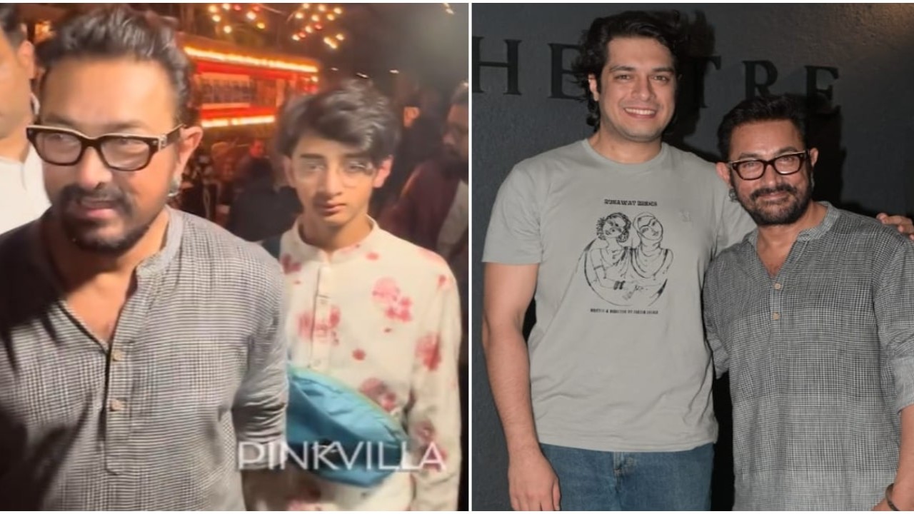 Aamir Khan, Junaid Khan, Azad Rao Khan