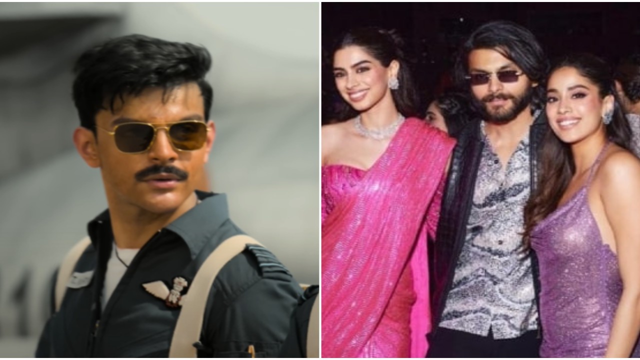 Janhvi Kapoor can’t stop her ‘water works’ over Veer Pahariya’s Sky Force song Kya Meri Yaad Aati Hai; Shikhar Pahariya, Khushi Kapoor are all hearts