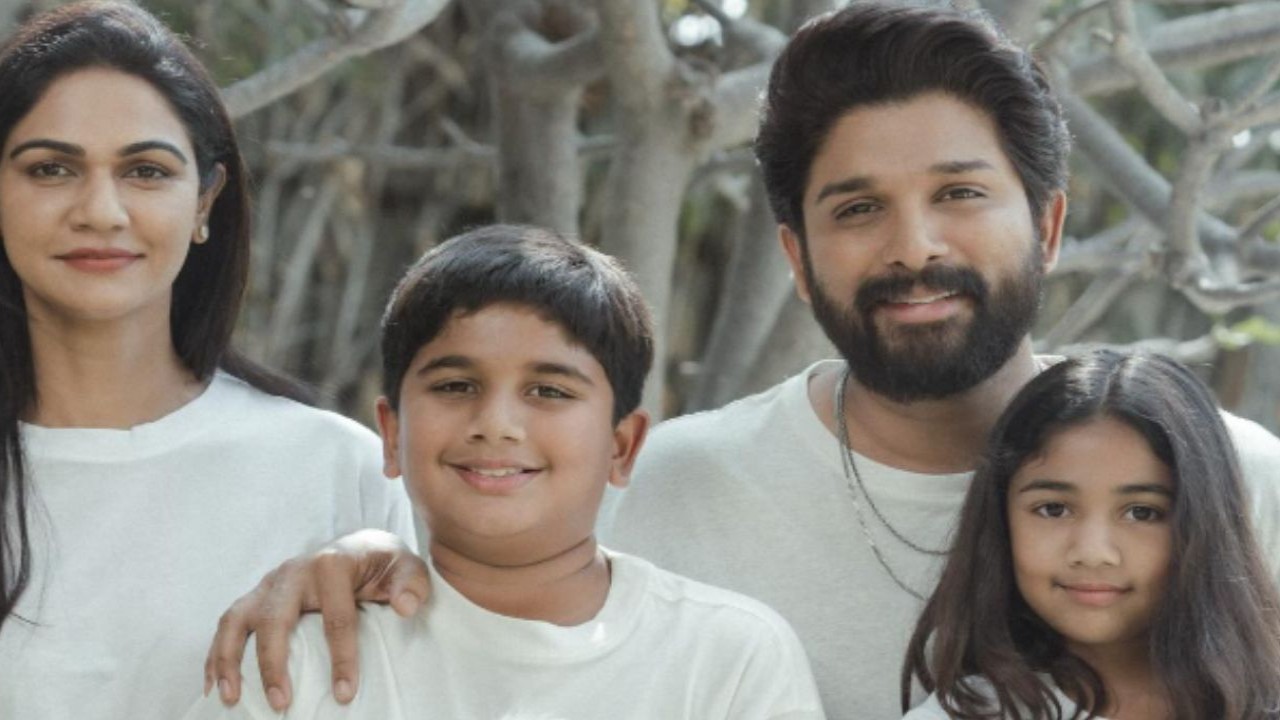  Allu Arjun’s wife Sneha says she's 'blessed with the best' & these family PICS are proof