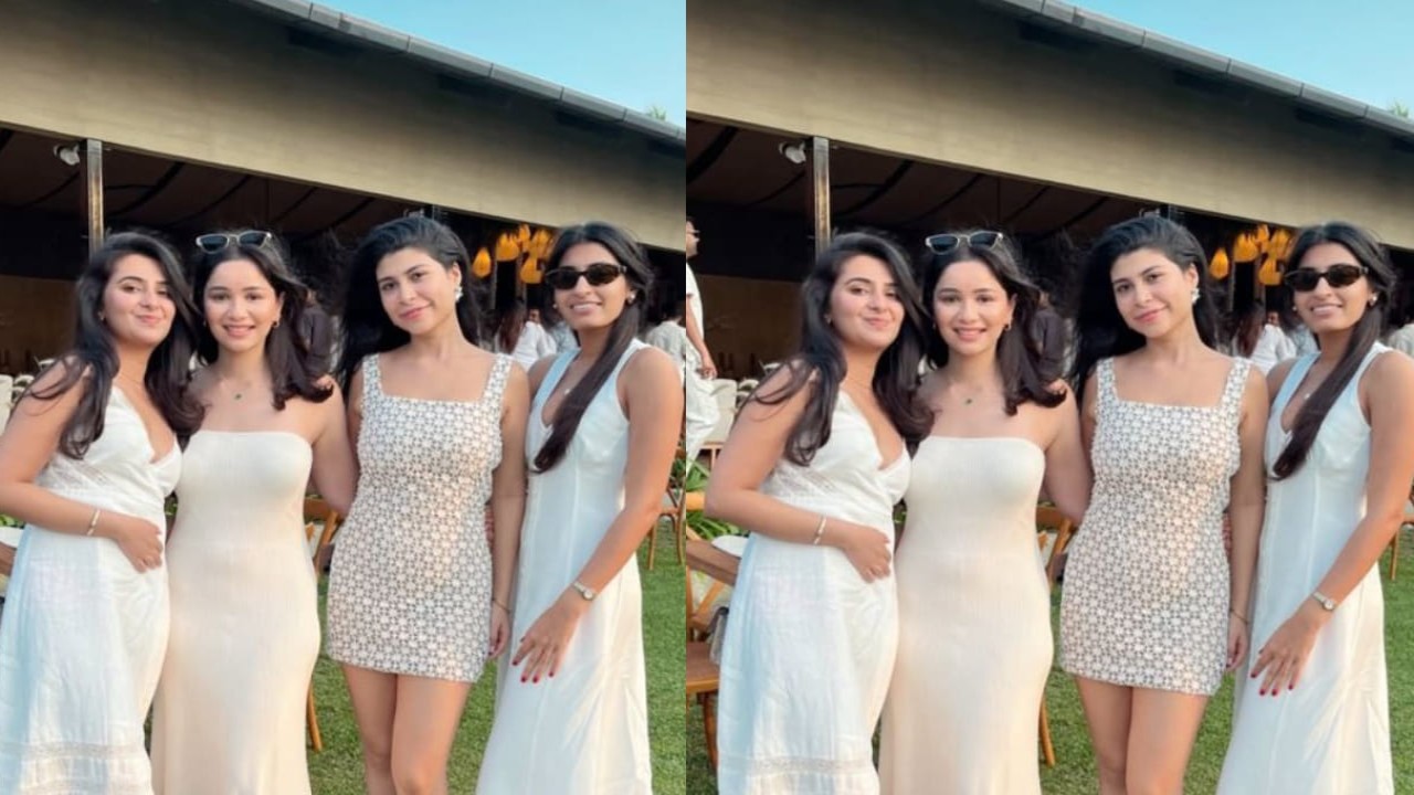 Sara Tendulkar takes center stage with her elegant and minimal fashion in off-white dress