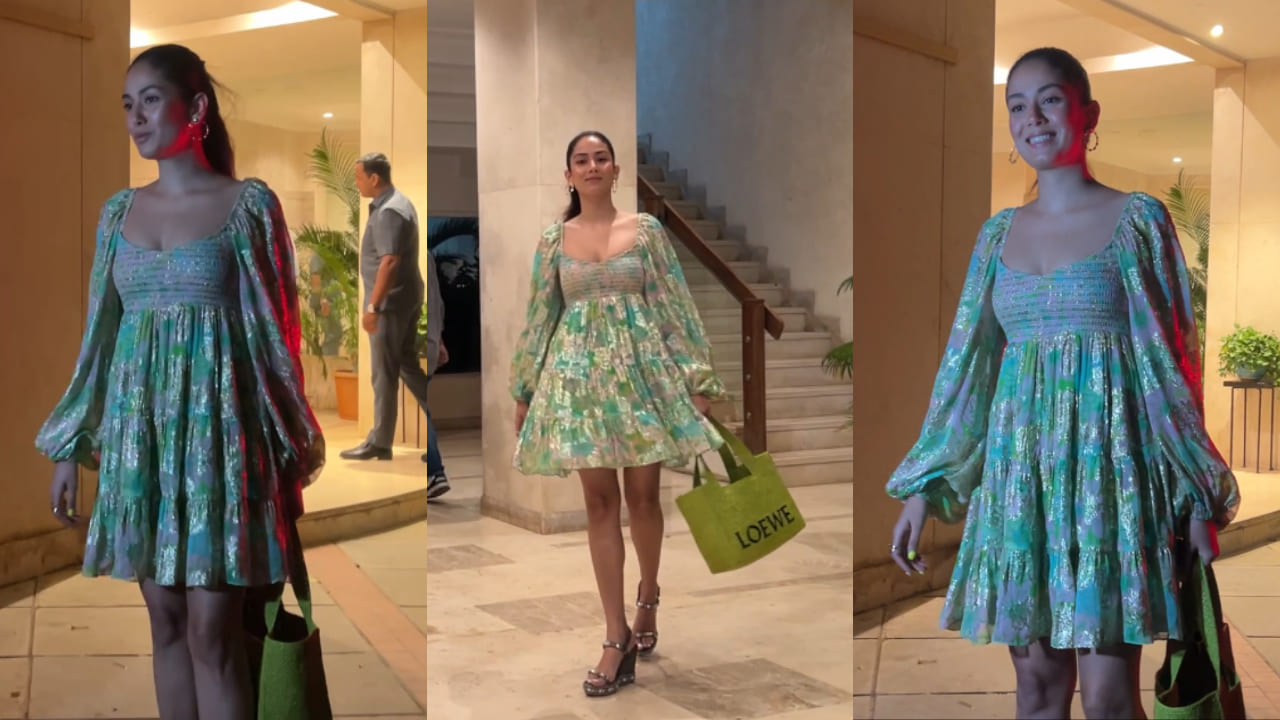 Mira Kapoor’s mini dress is cute but that Rs 1.55L Loewe bag is the real MVP