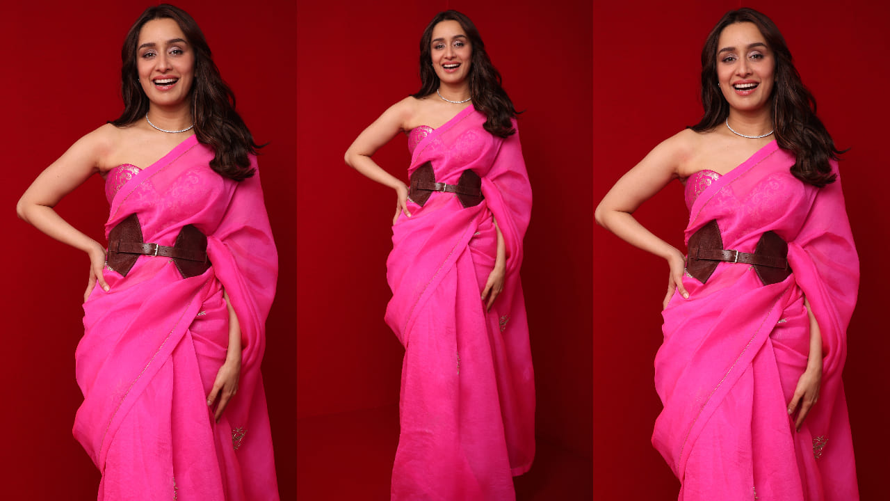  Kajol and Shraddha Kapoor just gave us the ultimate style hack by pairing sarees with belt 