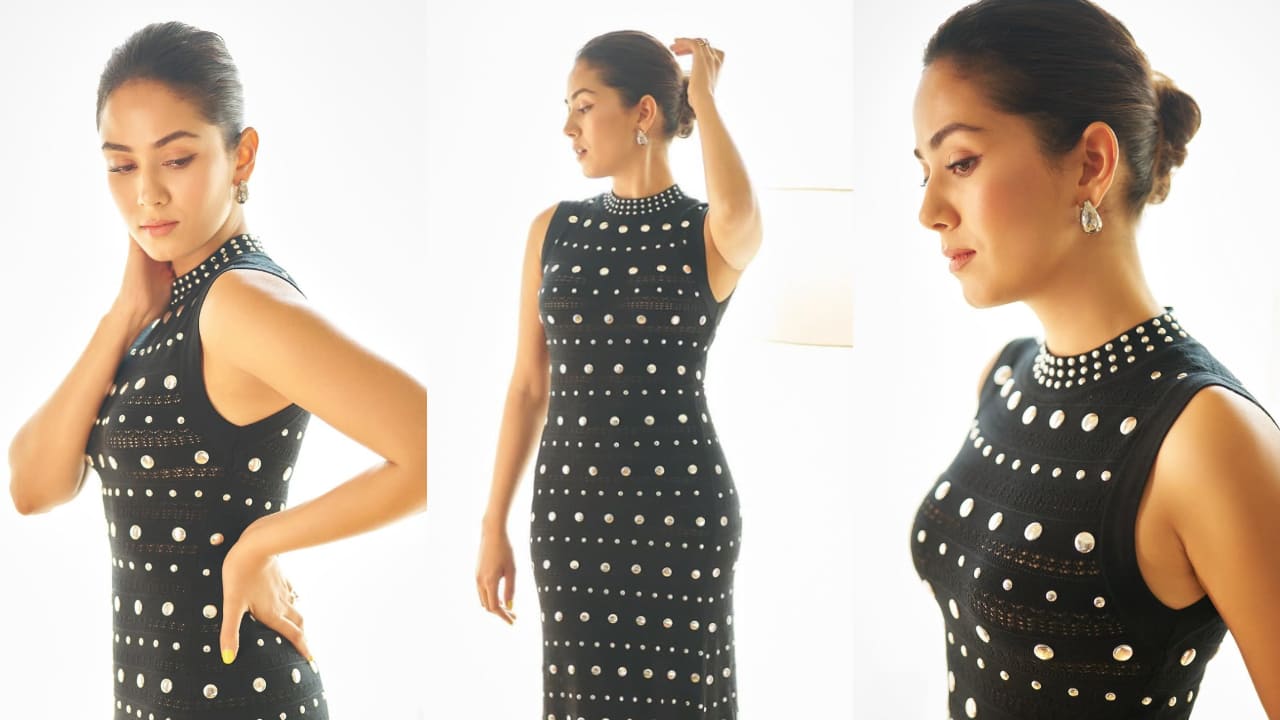 Mira Kapoor's Rs 46,200 metal-studded dress is far from your ordinary black outfit