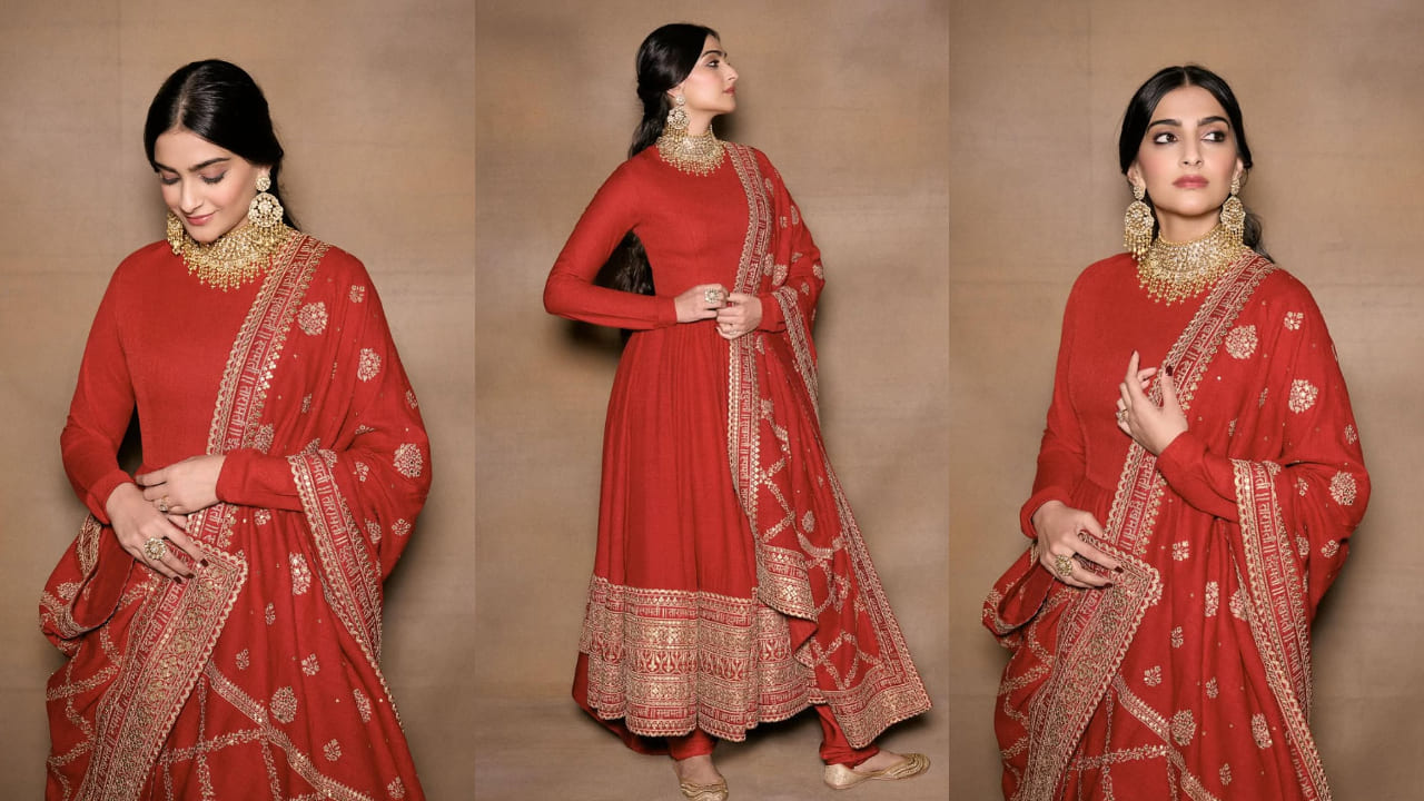 Kareena Kapoor and Sonam Kapoor’s Sabyasachi red ethnic picks are true masterpieces, perfect for every new bride