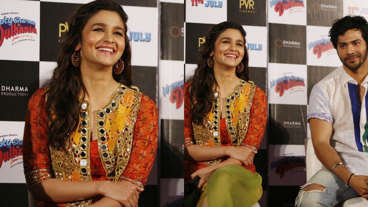 Throwback to Alia Bhatt's stunning phulkari suit & mirror-work jacket for a trendy Lohri