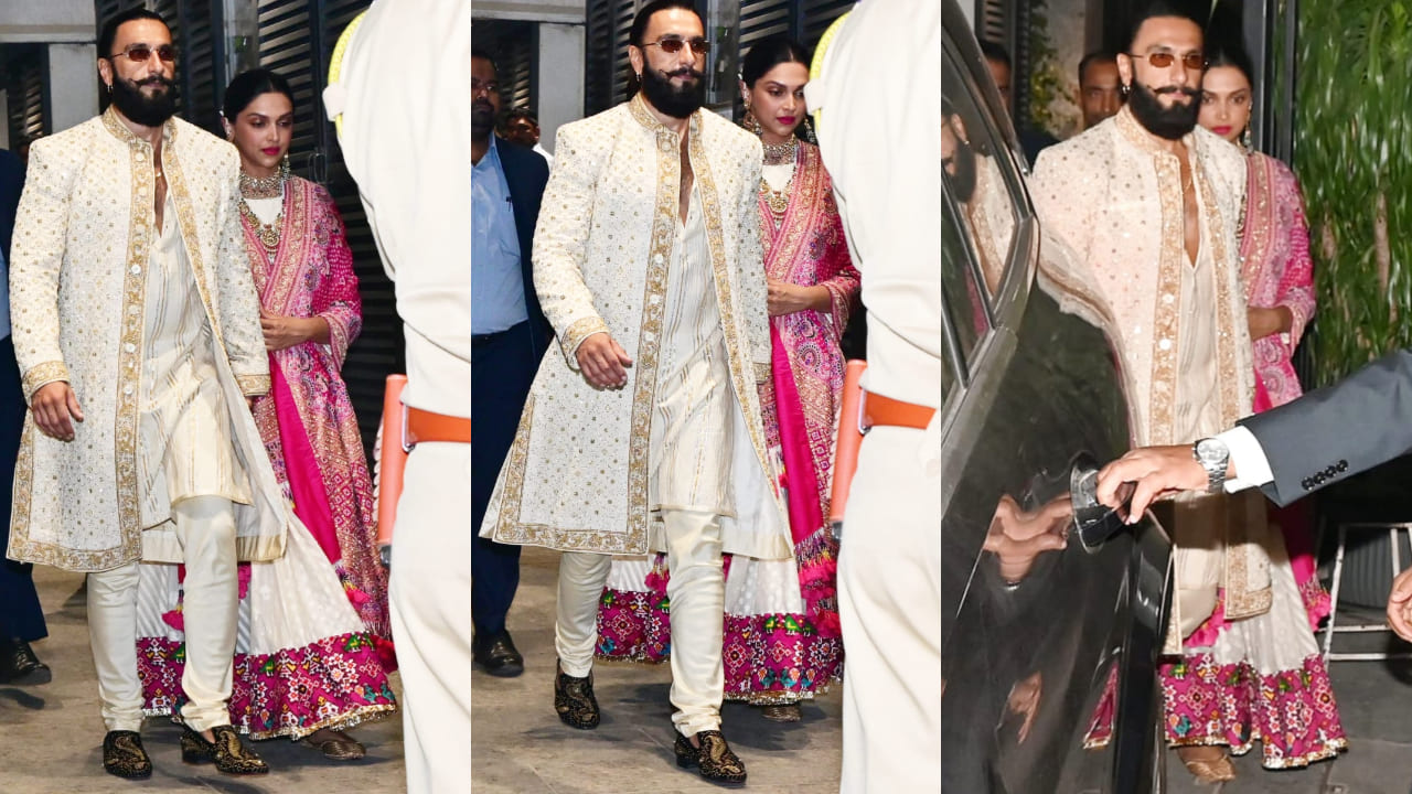  Deepika in pink & white Patan Patola anarkali shows stealing spotlight is just her habit