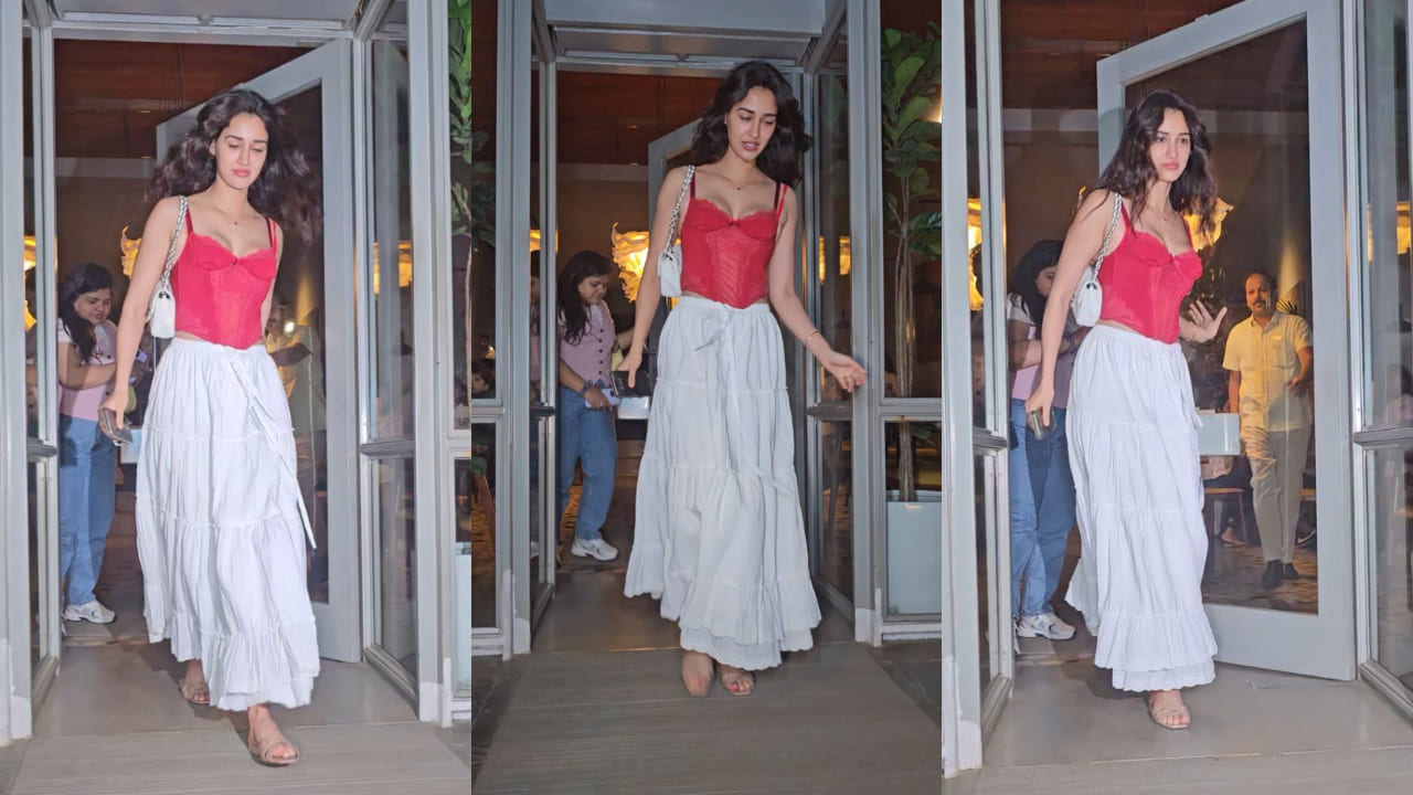 Disha Patani adds a bold new twist to her style with an unexpected corset and skirt duo