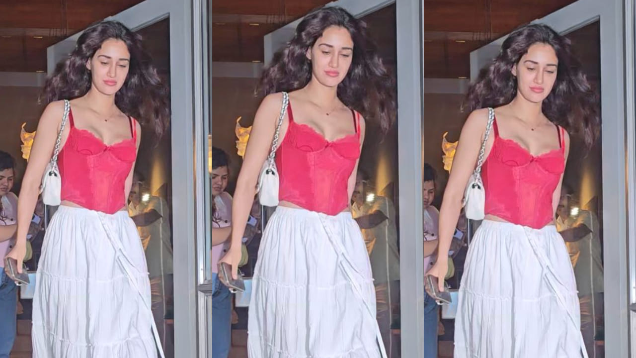 Disha Patani adds a bold new twist to her style with an unexpected corset and skirt duo