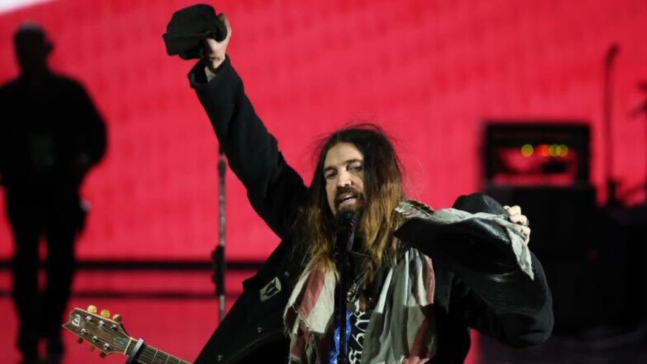 Billy Ray Cyrus at Trump’s Liberty Ball (via Getty Images)