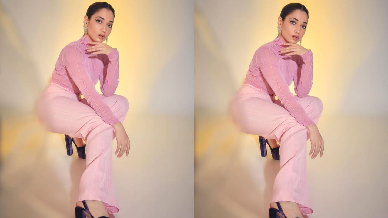 Swap denim for trendy pink pants; take cues from Tamannaah & Janhvi to style them 