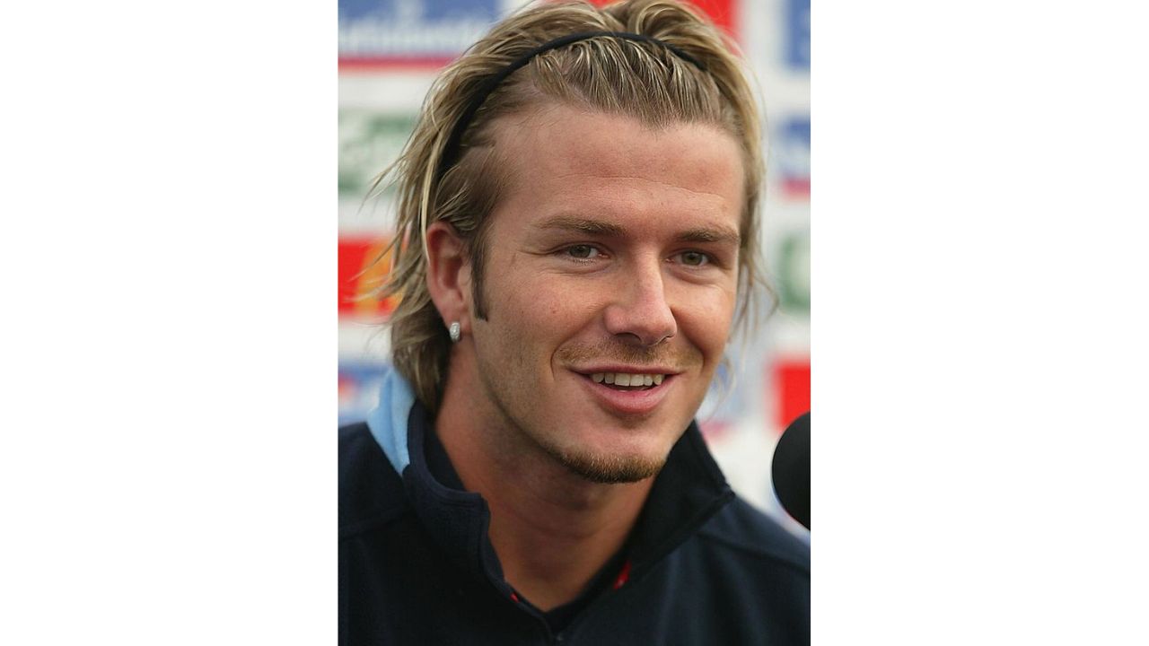 David Beckham’s Then And Now Images