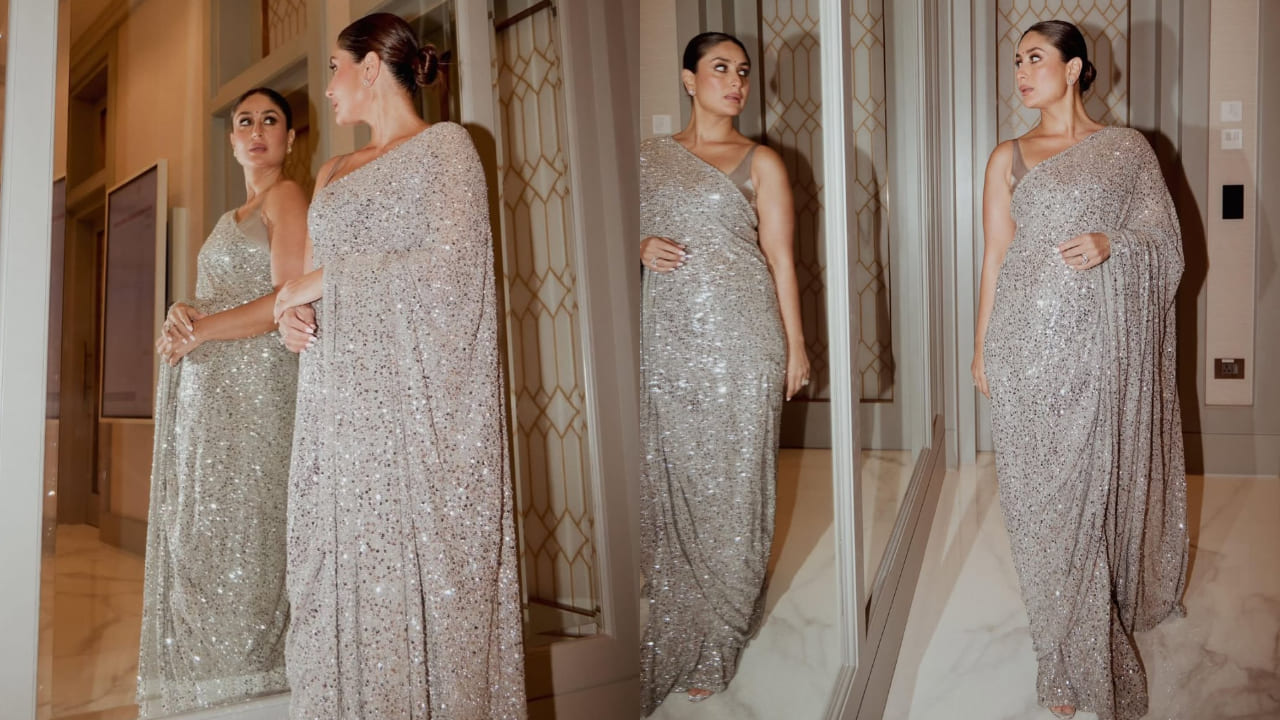 Kareena Kapoor in sabyasachi saree