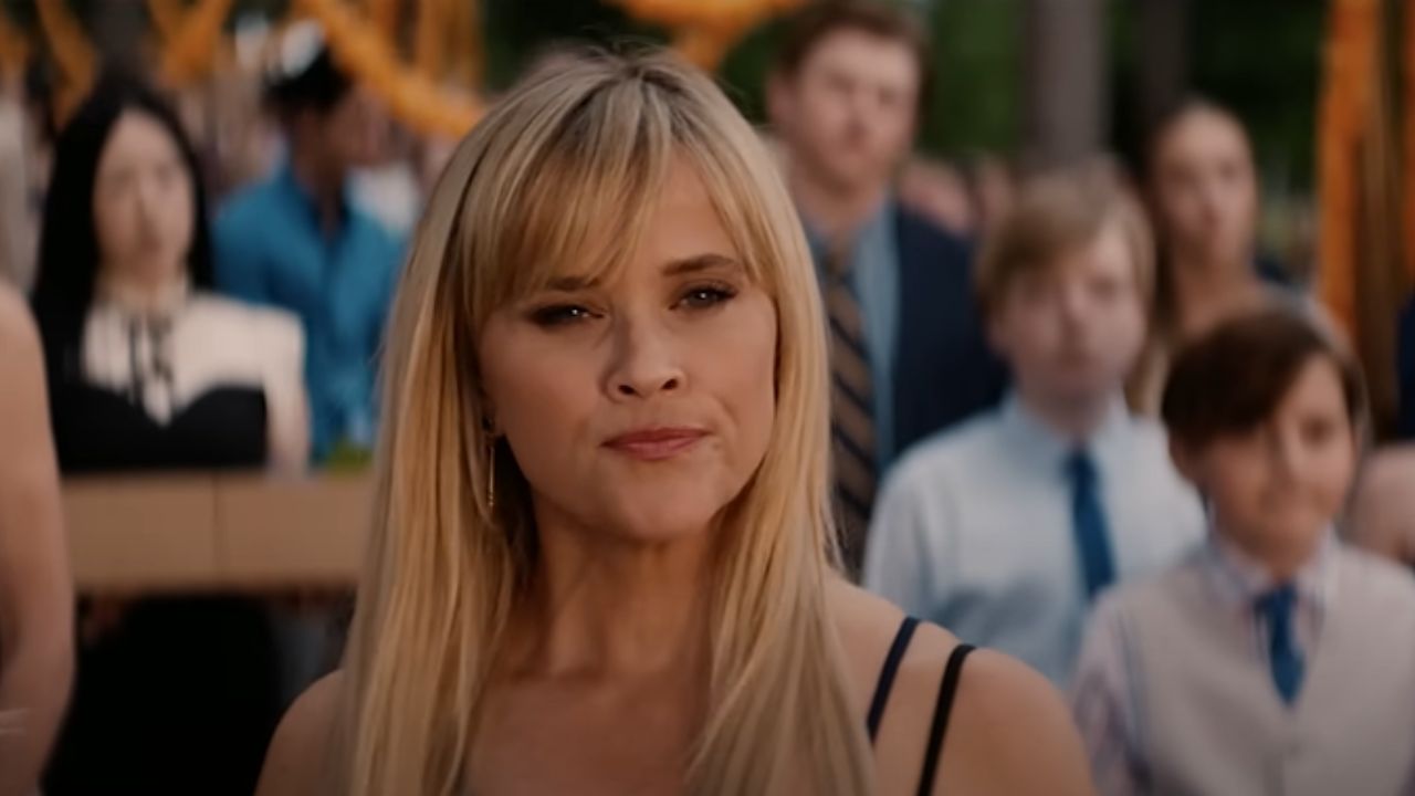 Reese Witherspoon in You're Cordially Invited (via YouTube/Prime Video)