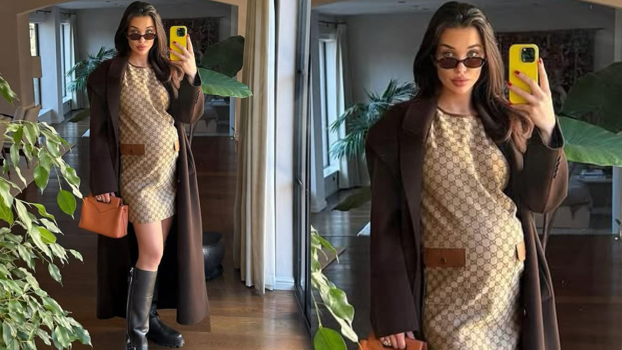 Amy Jackson's 5 looks prove maternity fashion is all about glam in Gucci and Prada outfits