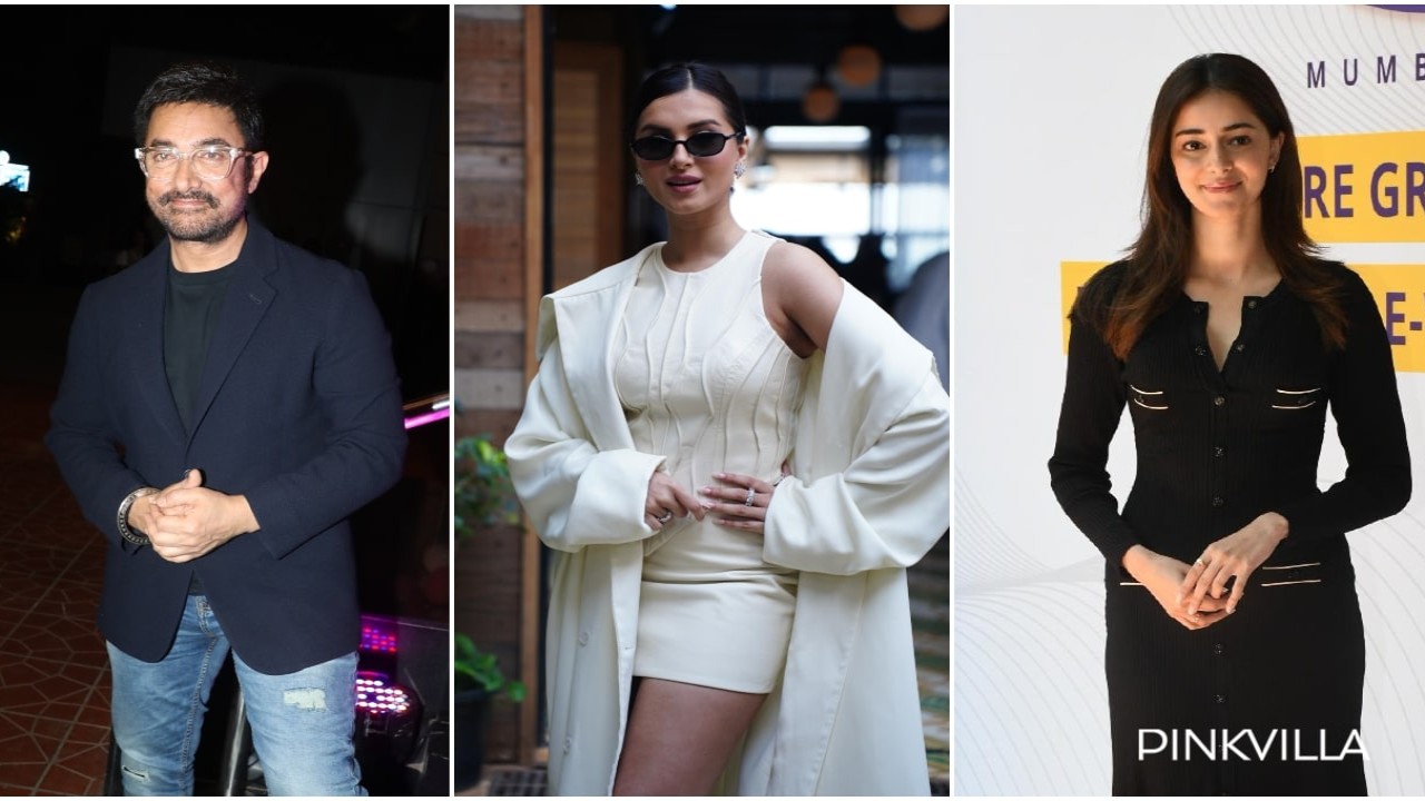 PHOTOS: 5 Celebrity Spottings Of The Day; Aamir, Ananya, Sara make heads turn in city