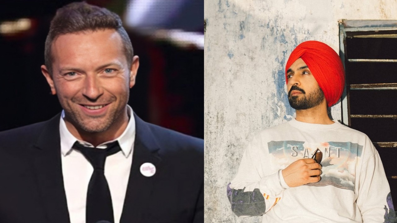 Coldplay's Chris Martin reads Diljit Dosanjh's popular phrase 'Punjabi aa gaye oye' from fans' posters during concert in memorable moment; WATCH