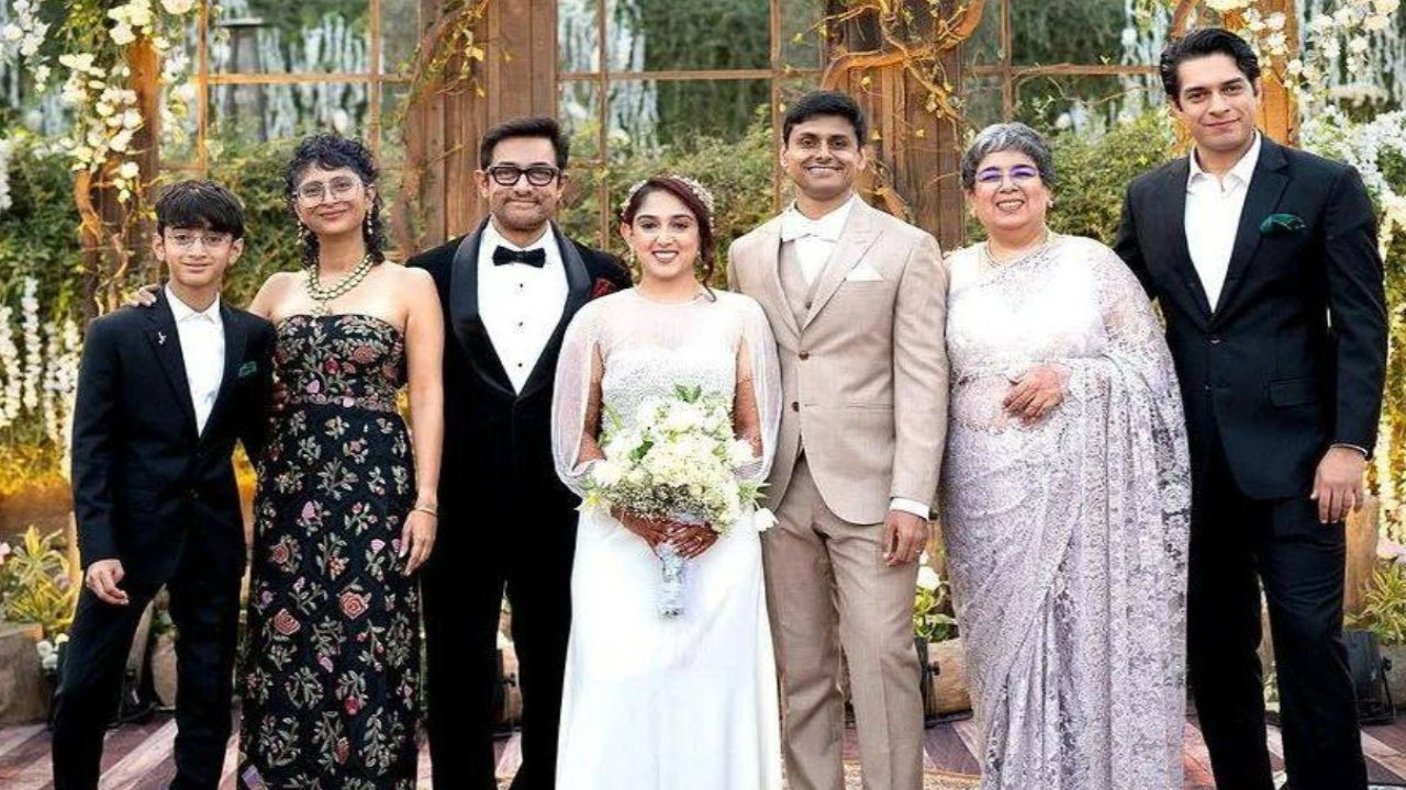 Aamir Khan’s ex-wife Kiran Rao shares PICS from Ira Khan-Nupur Shikare’s ‘crazy fun wedding’ on their 1st anniversary