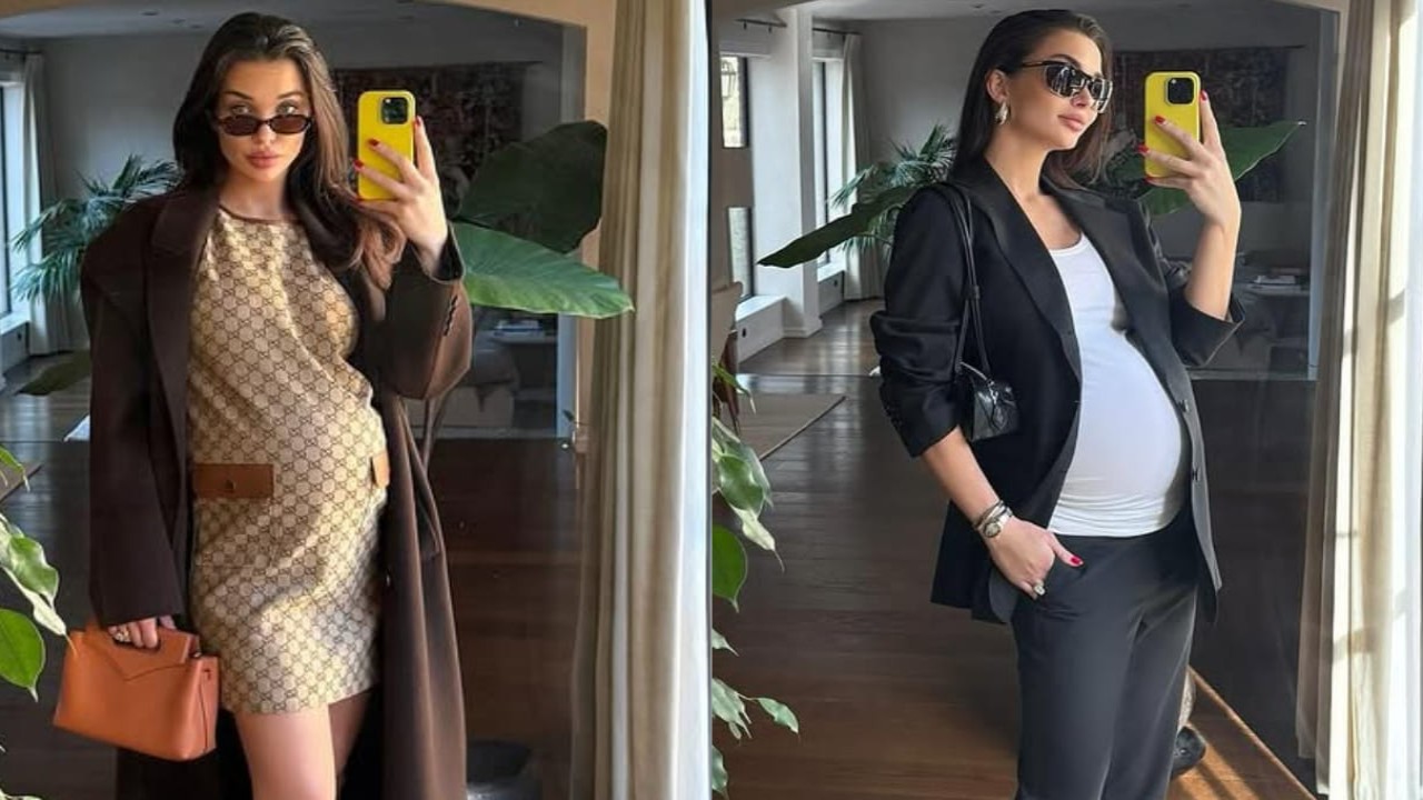 Amy Jackson's 5 looks prove maternity fashion is all about glam in Gucci and Prada outfits