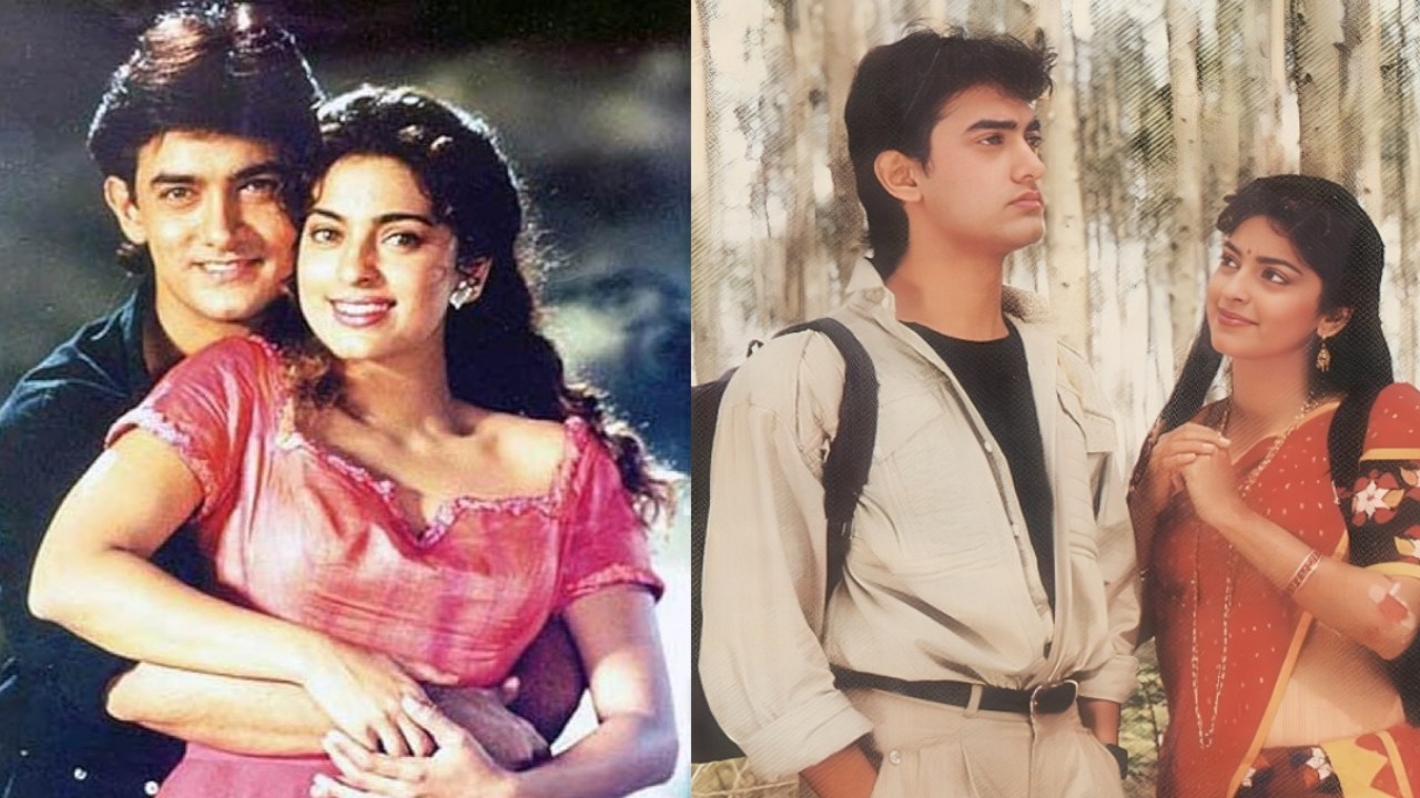 Aamir didn't like his work in some scenes of debut film QSQT, praises co-star Juhi