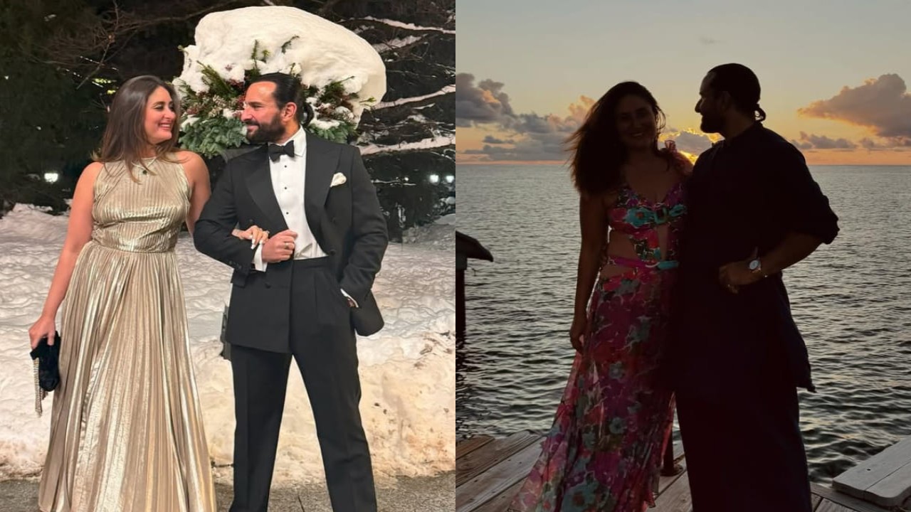 Kareena Kapoor and Saif Ali Khan’s 3 different looks: From western to traditional fits